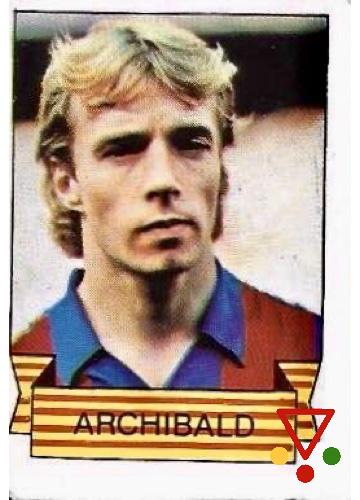 81 Archibald de la colección Barca Campeon Liga 1984-1985 en ACABARAMOS.COM