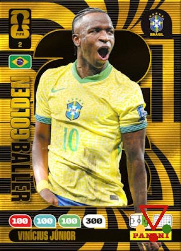 2 Vinícius Júnior de la colección FIFA World Cup 2026. Adrenalyn XL en ACABARAMOS.COM