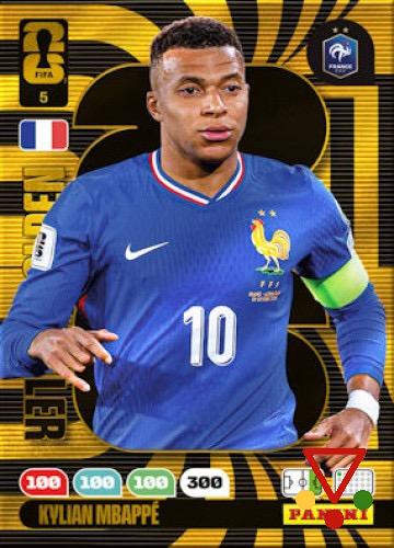5 Kylian Mbappé de la colección FIFA World Cup 2026. Adrenalyn XL en ACABARAMOS.COM
