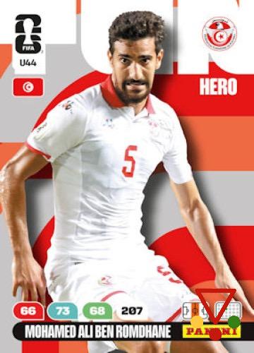 U44 Mohamed Ali Ben Romdhane de la colección FIFA World Cup 2026. Adrenalyn XL en ACABARAMOS.COM