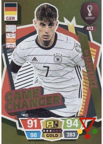 413 Kai Havertz de la colección FIFA World Cup Qatar 2022. Adrenalyn XL en ACABARAMOS.COM