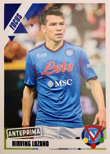 144 Hirving Lozano de la colección Calciatori 2022-2023 Anteprima en ACABARAMOS.COM