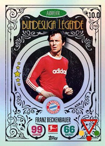 458 Franz Beckenbauer de la colección Bundesliga 2022-23. Match Attax en ACABARAMOS.COM