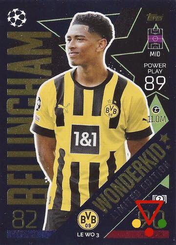 LEWO3 Jude Bellingham de la colección UEFA Champions League & Europa League 2022-23. Match Attax en ACABARAMOS.COM