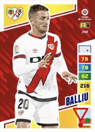 256 Balliú de la colección Adrenalyn XL Liga Santander 2022-23 en ACABARAMOS.COM