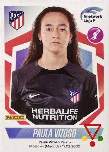 103 Paula Vizoso de la colección LIGA F 2022-23 en ACABARAMOS.COM