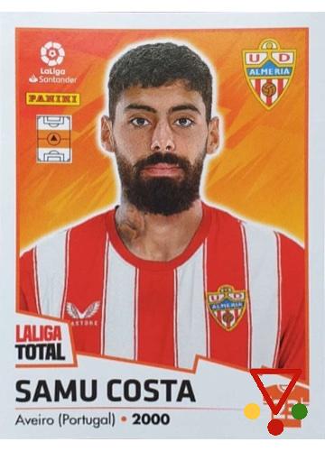 17 Samu Costa de la colección LaLiga Total 2022-23 en ACABARAMOS.COM