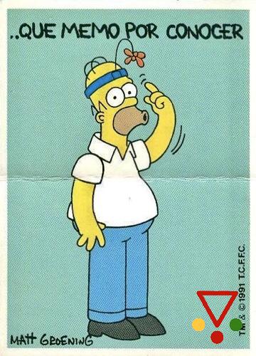 46 Mas vale malo conocido  de la colección Simpsons Diver Refranes Bollycao en ACABARAMOS.COM