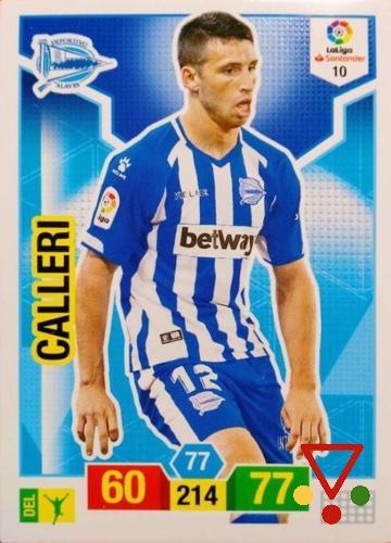 10 Calleri de la colección Adrenalyn XL Liga Santander 2018-19 en ACABARAMOS.COM