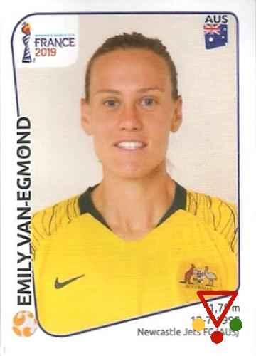 187 Emily van Egmond de la colección FIFA Womens World Cup France 2019 en ACABARAMOS.COM