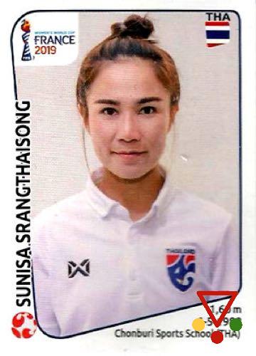 430 Sunisa Srangthaisong de la colección FIFA Womens World Cup France 2019 en ACABARAMOS.COM