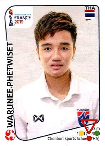 431 Warunee Phetwiset de la colección FIFA Womens World Cup France 2019 en ACABARAMOS.COM