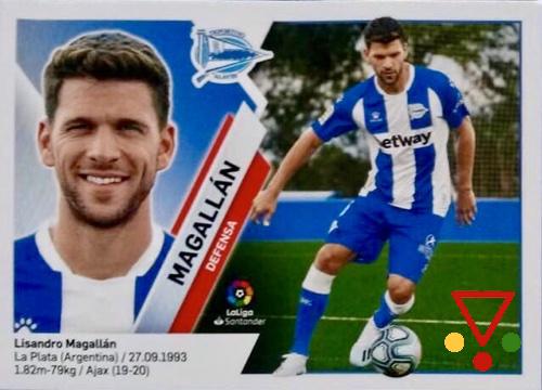 UF56 Magallan de la colección LIGA ESTE 2019-20 en ACABARAMOS.COM
