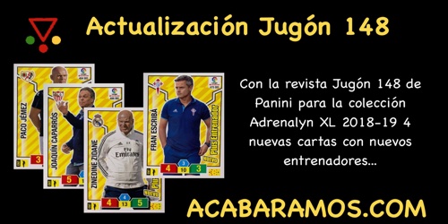 La colección Adrenalyn XL Liga Santander 2018-19 en ACABARAMOS.COM